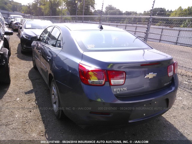 1G11B5SL0EF267509 - 2014 CHEVROLET MALIBU LS ლურჯი ფოტო 3