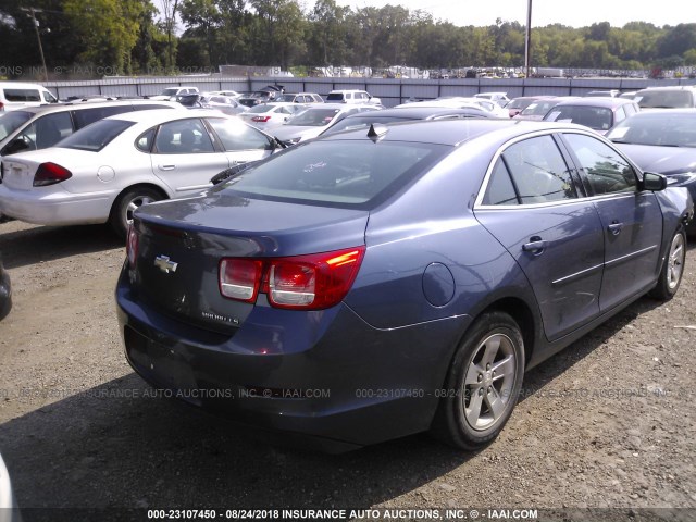 1G11B5SL0EF267509 - 2014 CHEVROLET MALIBU LS ლურჯი ფოტო 4