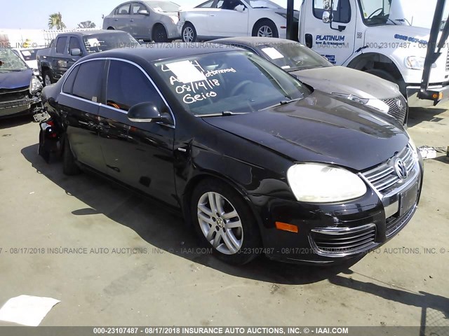 3VWEG71K47M193932 - 2007 VOLKSWAGEN JETTA WOLFSBURG 黑色 照片 1
