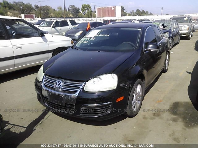 3VWEG71K47M193932 - 2007 VOLKSWAGEN JETTA WOLFSBURG 黑色 照片 2