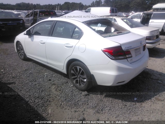 19XFB2F96DE037315 - 2013 HONDA CIVIC EXL 白色 照片 3