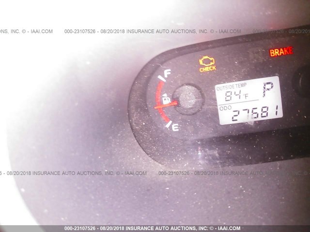 2T1KU4EE1BC719078 - 2011 TOYOTA COROLLA MATRIX  SILVER photo 7