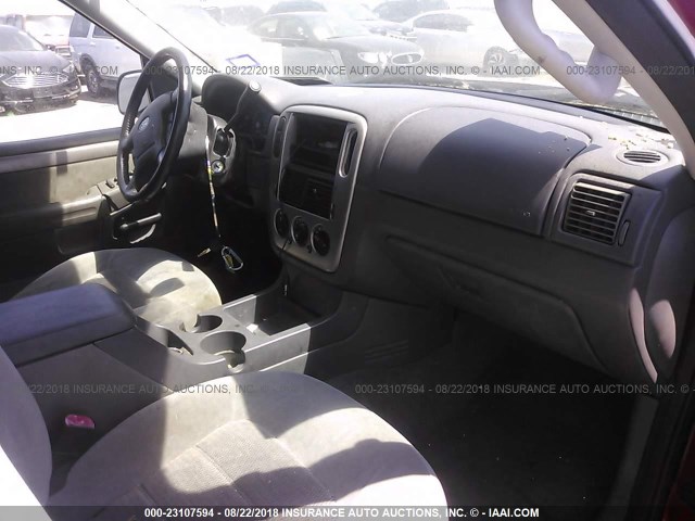 1FMZU63K54ZA52734 - 2004 FORD EXPLORER XLT/XLT SPORT/NBX 红色 照片 5