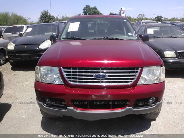 1FMZU63K54ZA52734 - 2004 FORD EXPLORER XLT/XLT SPORT/NBX 红色 照片 6