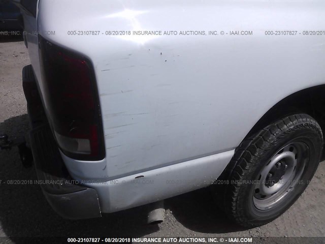 1D7HA16K06J178448 - 2006 DODGE RAM 1500 ST WHITE photo 6