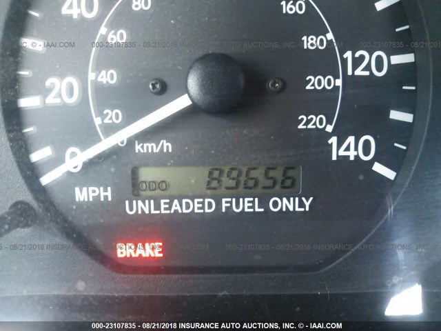 JT2BF28K1W0099034 - 1998 TOYOTA CAMRY LE/XLE GREEN photo 7