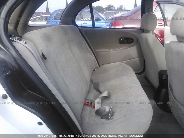 1G8ZK8277WZ105191 - 1998 SATURN SW2 WHITE photo 8