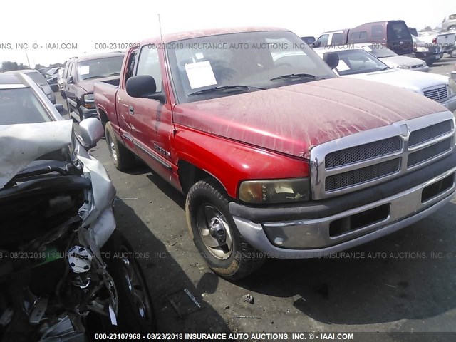 3B7HC13Z01G700253 - 2001 DODGE RAM 1500 RED photo 6