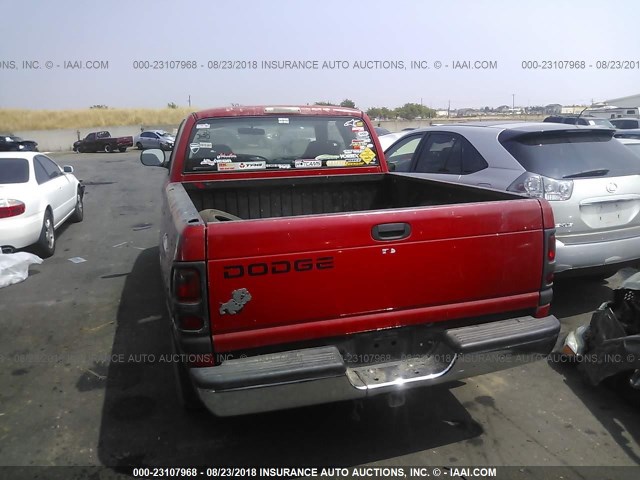 3B7HC13Z01G700253 - 2001 DODGE RAM 1500 RED photo 8