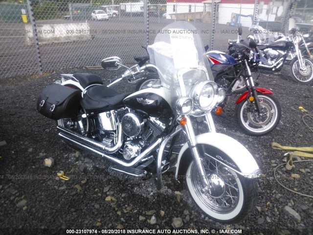 1HD1JDB115Y071889 - 2005 HARLEY-DAVIDSON FLSTNI WHITE photo 1