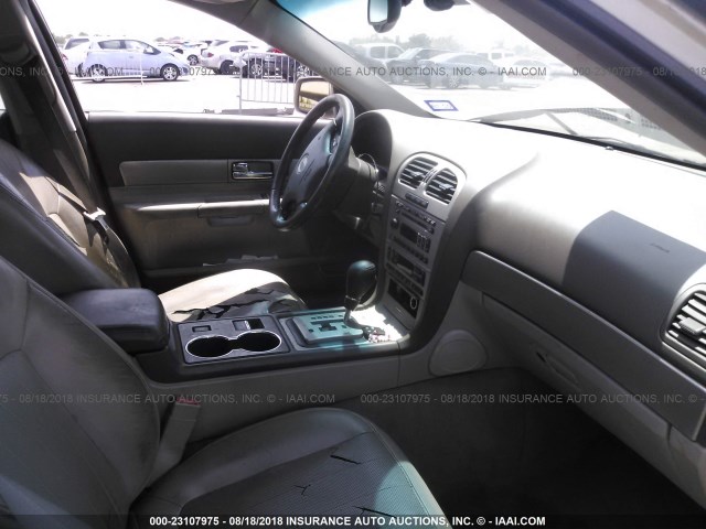 1LNHM87A34Y675803 - 2004 LINCOLN LS Qızıl foto 5