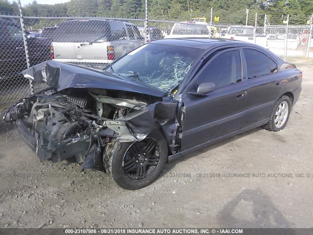 YV1RH59HX42392558 - 2004 VOLVO S60 2.5T GRAY photo 2