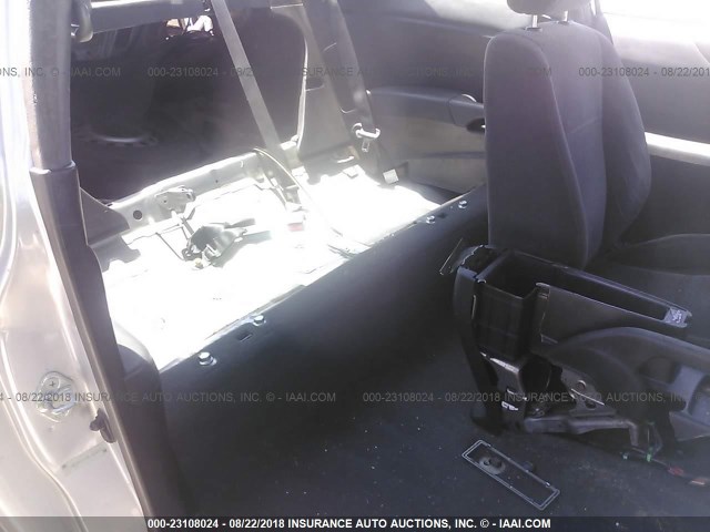 1HGEM21164L018280 - 2004 HONDA CIVIC DX VP SILVER photo 8