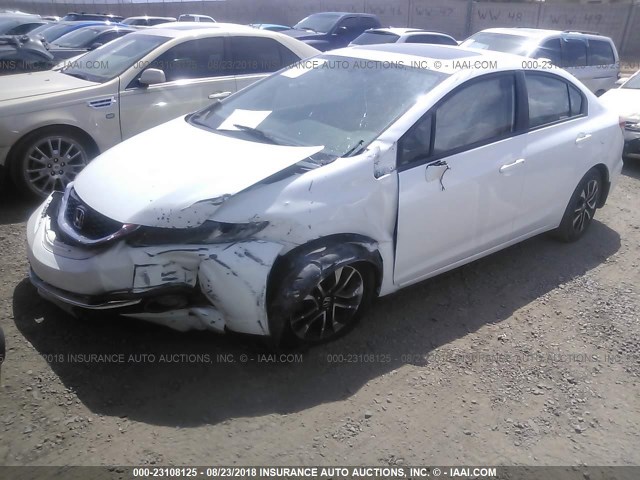 19XFB2F99DE071328 - 2013 HONDA CIVIC EXL 白色 照片 2