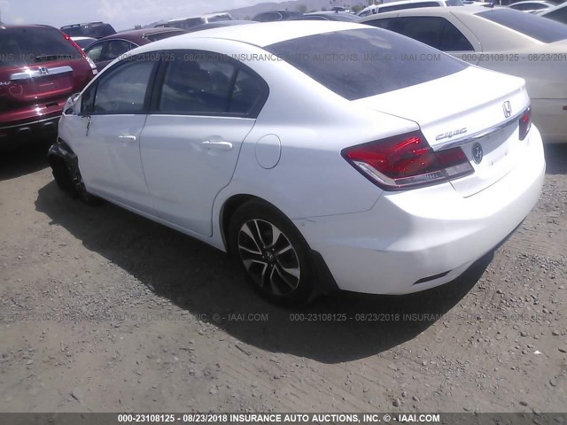 19XFB2F99DE071328 - 2013 HONDA CIVIC EXL 白色 照片 3