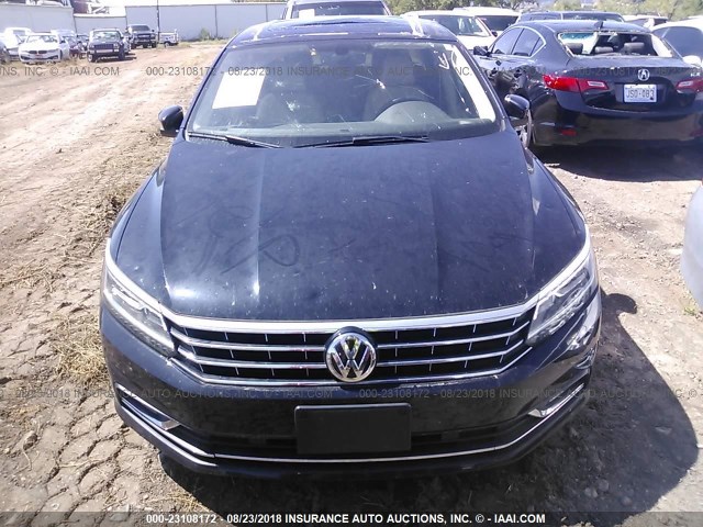 1VWGT7A39HC031018 - 2017 VOLKSWAGEN PASSAT SE BLACK photo 6