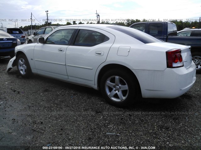 2B3CA3CV7AH116832 - 2010 DODGE CHARGER SXT WHITE photo 3