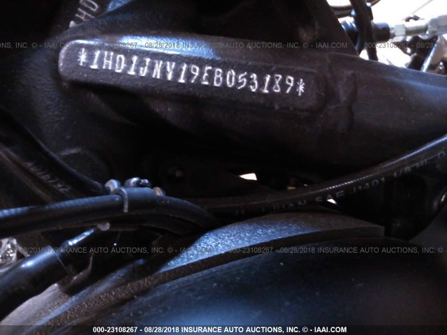 1HD1JNV19EB053189 - 2014 HARLEY-DAVIDSON FLSTFB FATBOY LO BLACK photo 10