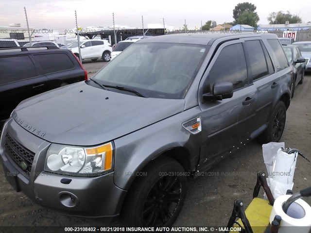 SALFS24N38H069745 - 2008 LAND ROVER LR2 SE TECHNOLOGY GRAY photo 2