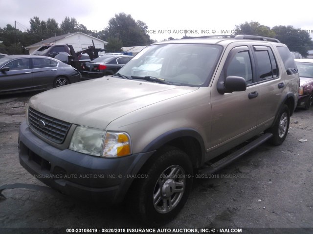 1FMZU82K93UA68668 - 2003 FORD EXPLORER XLS/XLS SPORT GOLD photo 2