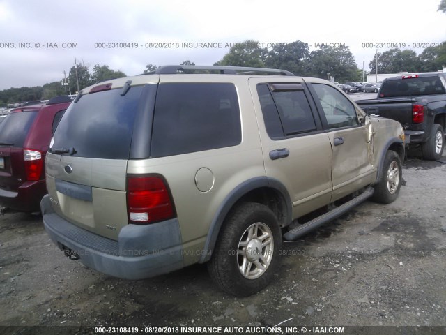 1FMZU82K93UA68668 - 2003 FORD EXPLORER XLS/XLS SPORT GOLD photo 4