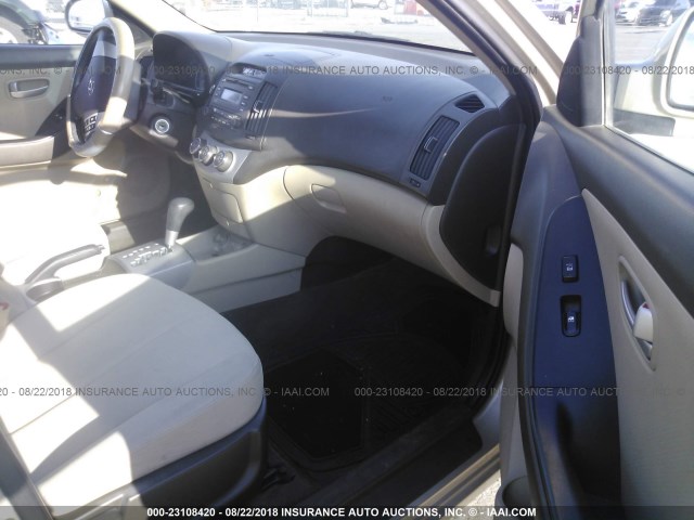 KMHDU46D79U624788 - 2009 HYUNDAI ELANTRA GLS/SE TAN photo 5