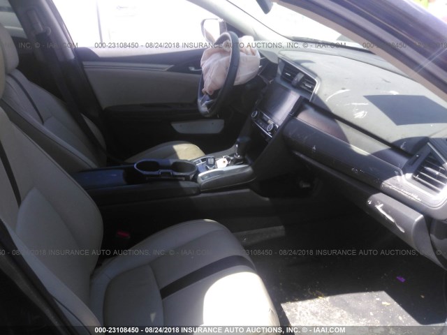 19XFC1F78GE003029 - 2016 HONDA CIVIC EXL 黑色 照片 5