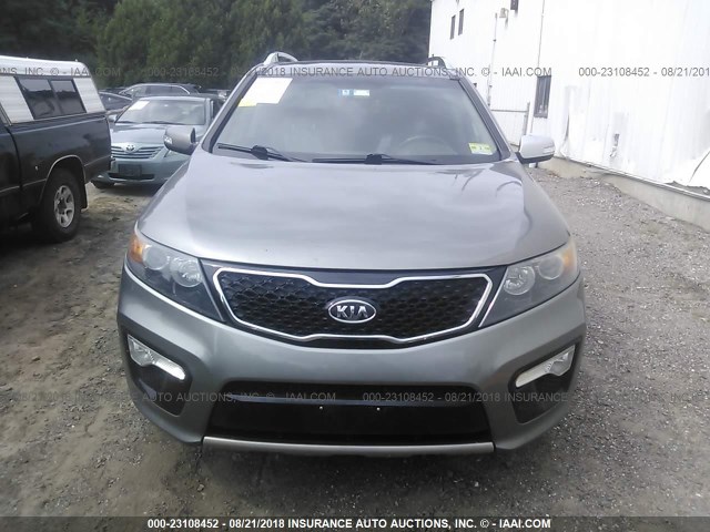 5XYKWDA27BG148688 - 2011 KIA SORENTO SX TAN photo 6