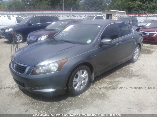 1HGCP26429A138792 - 2009 HONDA ACCORD LXP GRAY photo 2