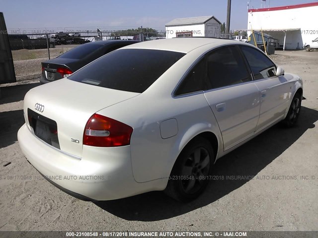 WAUJT64B12N097173 - 2002 AUDI A6 3 CREAM photo 4