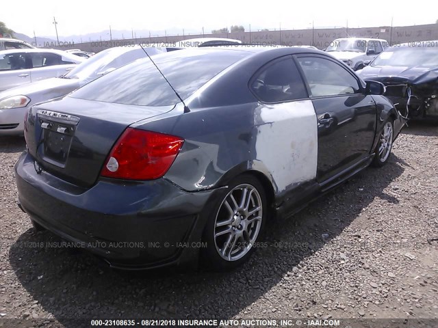 JTKDE167460142527 - 2006 TOYOTA SCION TC 灰色 照片 4