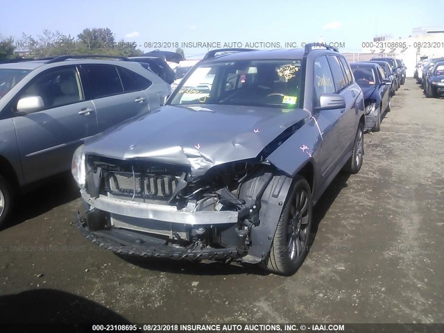 WDCGG8HB7BF603214 - 2011 MERCEDES-BENZ GLK 350 4MATIC GRAY photo 6