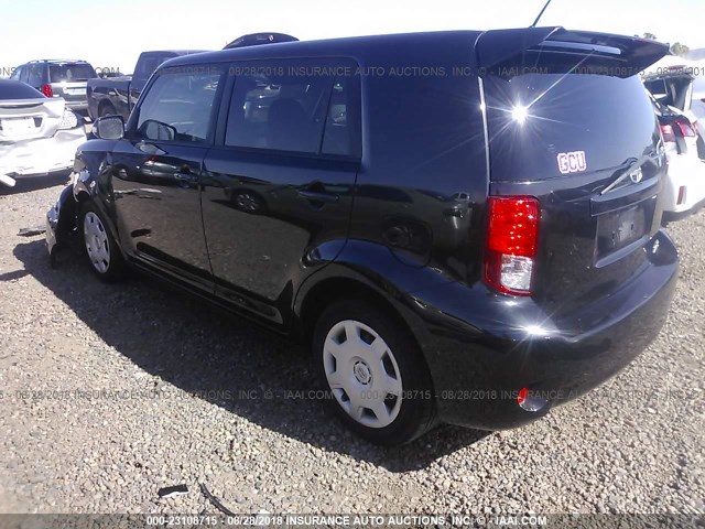 JTLZE4FE4CJ010925 - 2012 TOYOTA SCION XB Negro foto 3