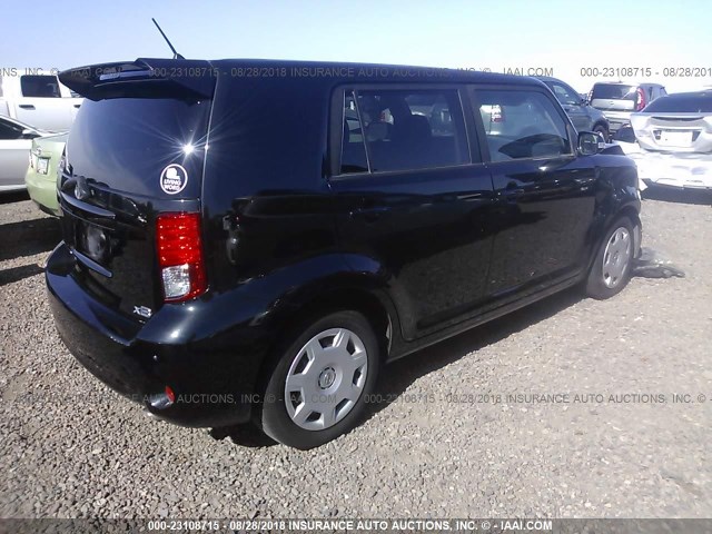 JTLZE4FE4CJ010925 - 2012 TOYOTA SCION XB Negro foto 4
