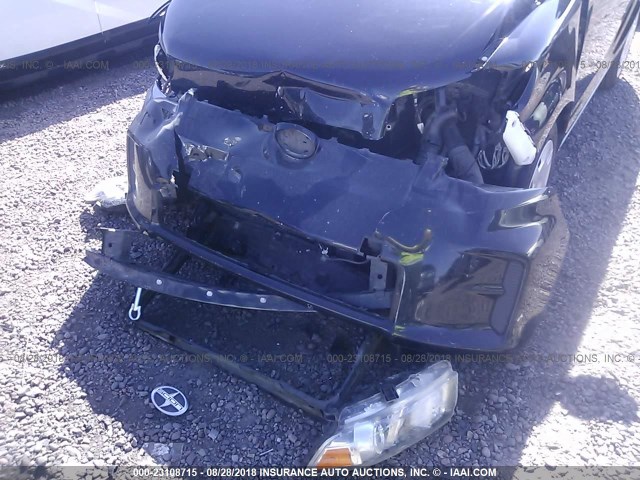 JTLZE4FE4CJ010925 - 2012 TOYOTA SCION XB Negro foto 6