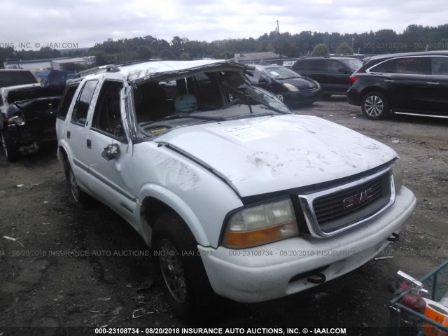 1GKDT13W7Y2206175 - 2000 GMC JIMMY / ENVOY  WHITE photo 1