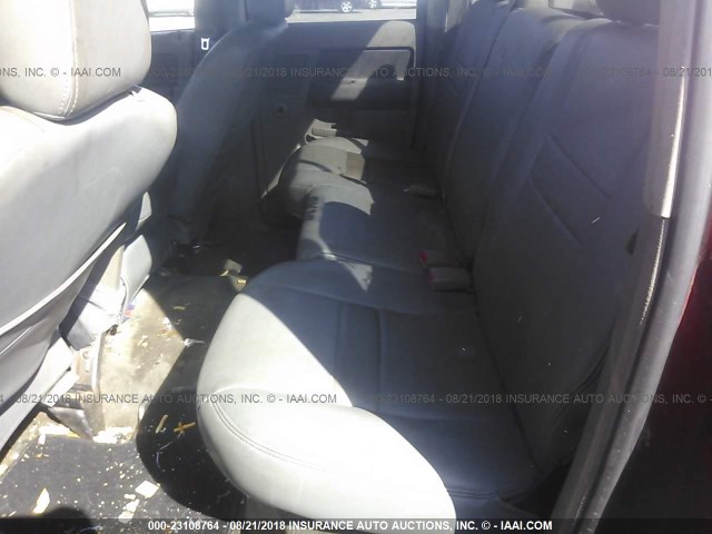 3D7KR28C76G122082 - 2006 DODGE RAM 2500 ST/SLT 红色 照片 8