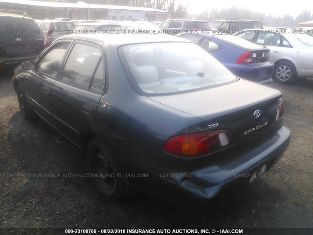 1NXBR12E9WZ124942 - 1998 TOYOTA COROLLA VE/CE/LE 蓝色 照片 3