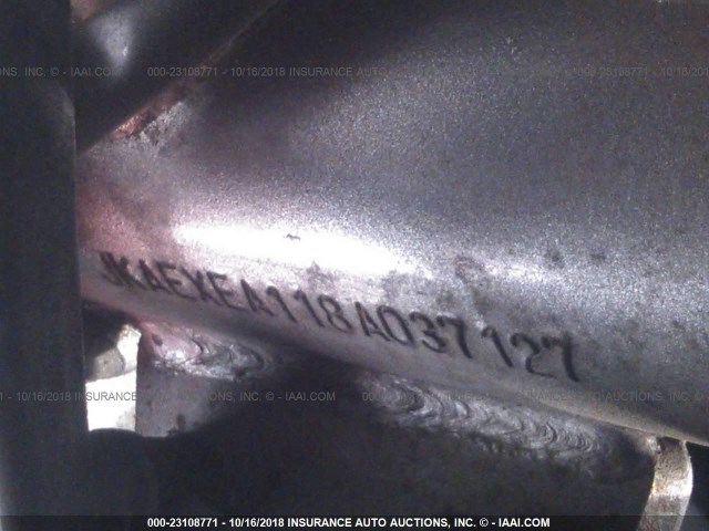 JKAEXEA118A037127 - 2008 KAWASAKI EX650 A Qara foto 10