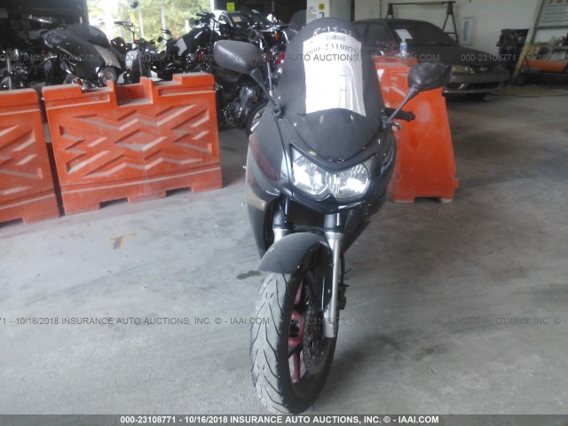 JKAEXEA118A037127 - 2008 KAWASAKI EX650 A BLACK photo 5