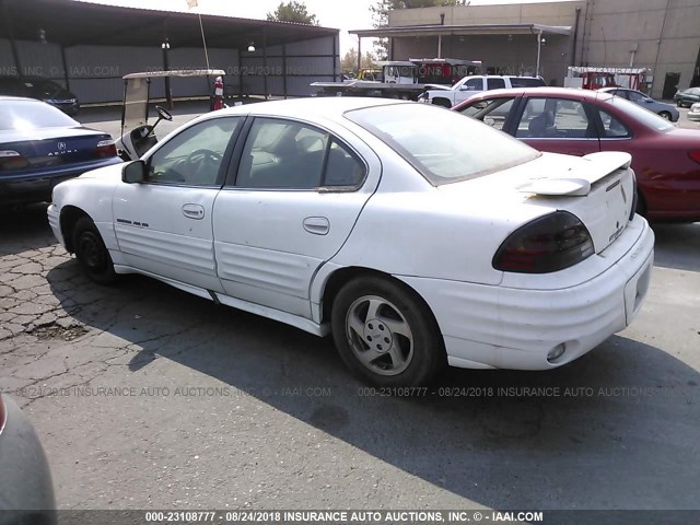 1G2NF52E3YM779882 - 2000 PONTIAC GRAND AM SE1 WHITE photo 3