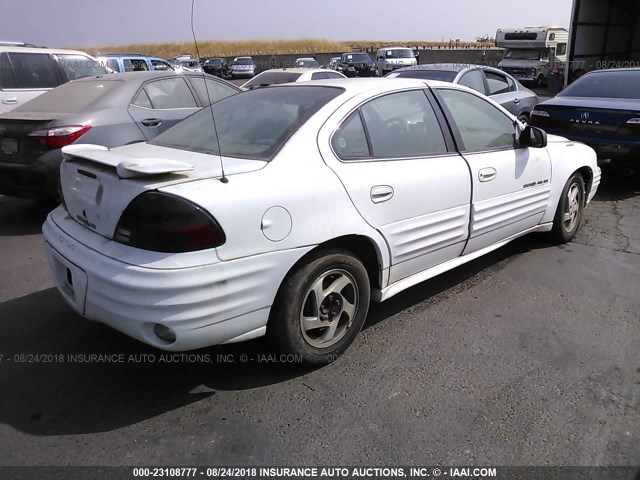 1G2NF52E3YM779882 - 2000 PONTIAC GRAND AM SE1 WHITE photo 4