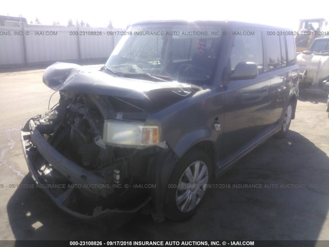 JTLKT334150208402 - 2005 TOYOTA SCION XB Сұр фото 2