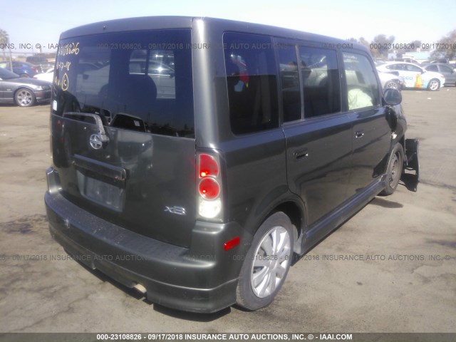 JTLKT334150208402 - 2005 TOYOTA SCION XB Сұр фото 4