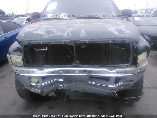 3B7HF13Z8YG118158 - 2000 DODGE RAM 1500 GREEN photo 6