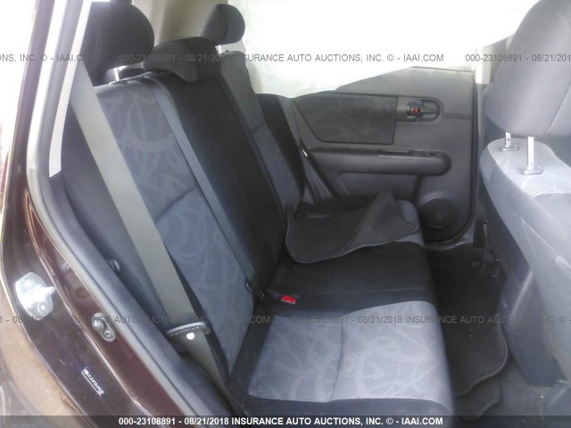 JTLZE4FE0DJ045348 - 2013 TOYOTA SCION XB Kastanienbraun Foto 8