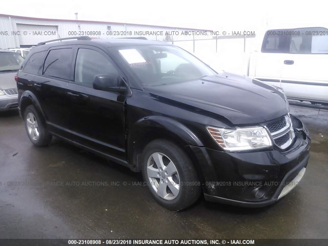 3C4PDCBG9CT150677 - 2012 DODGE JOURNEY SXT BLACK photo 1