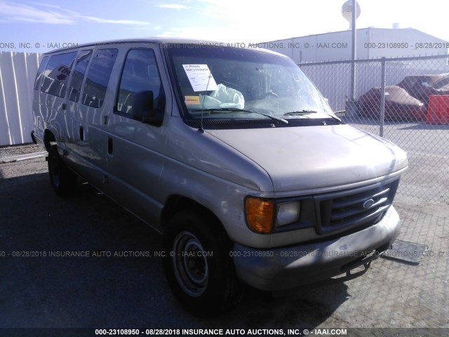 1FBSS31L17DB02797 - 2007 FORD ECONOLINE E350 SUPER DUTY WAGON TAN photo 1