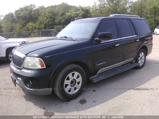 5LMFU27RX3LJ00567 - 2003 LINCOLN NAVIGATOR Noir photo 2