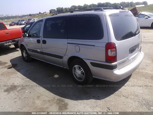 1GNDX03E71D289433 - 2001 CHEVROLET VENTURE SILVER photo 3